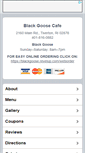 Mobile Screenshot of blackgoosecaferi.com