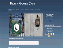 Tablet Screenshot of blackgoosecaferi.com